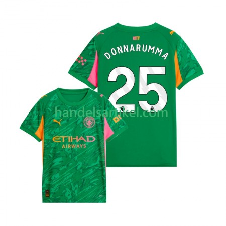 Manchester City Gianluigi Donnarumma 25 Torwart Heim Trikotsatz 2025/26 Kurzarm